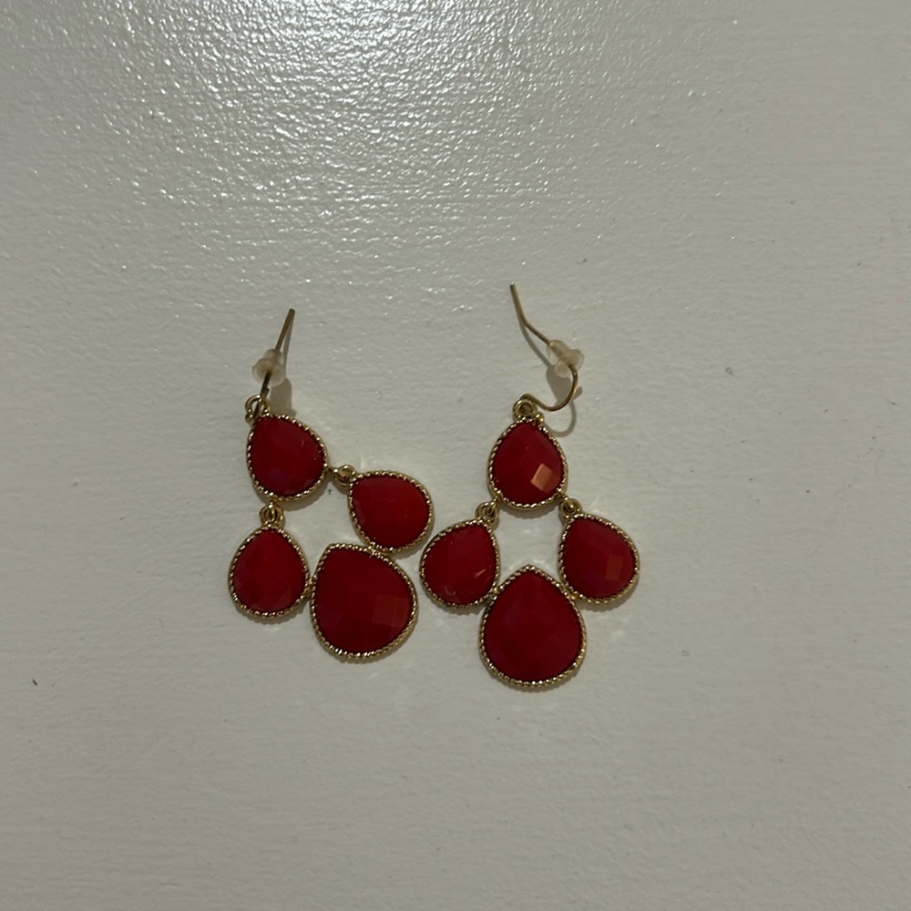 Red Earrings